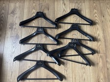 New 8 x Belstaff Various Sizes Black Coat Hangers