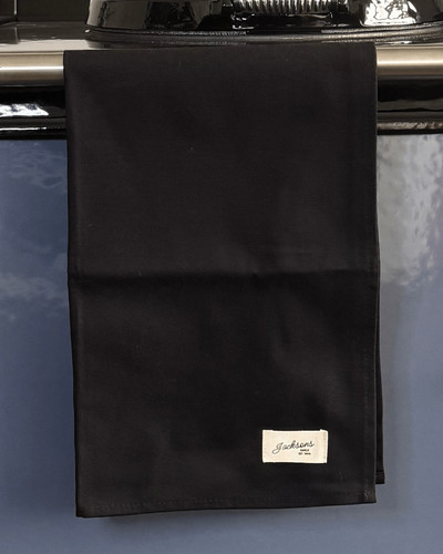 Black tea towel for - black, range
