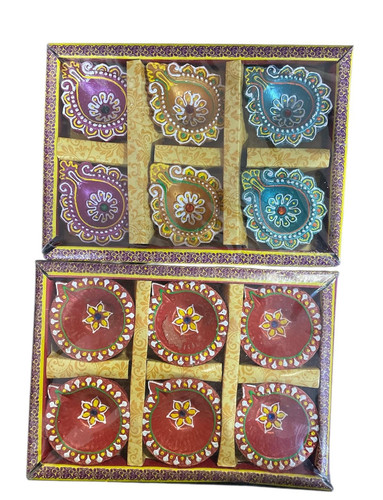 Pcs diwali diya clay - 6,
