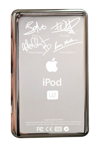 Silver edition ipod classic - u2,