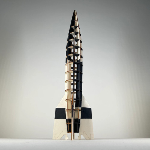 Prop rocket diy wooden - diy,