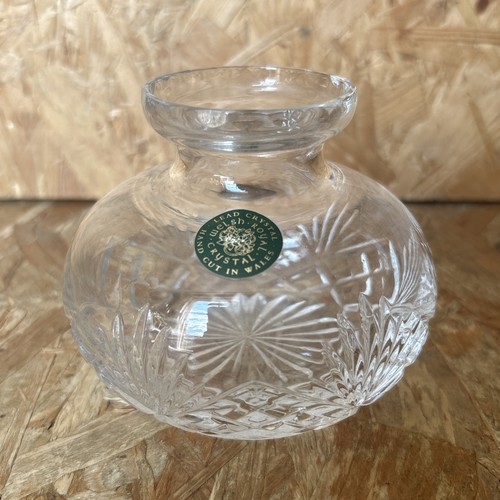 Vintage welsh royal crystal - welsh,