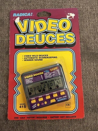 Vintage radica video deuces - video,