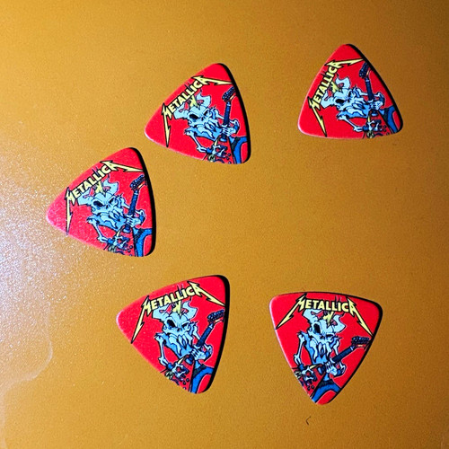 Metallica guitar pick - metallica,