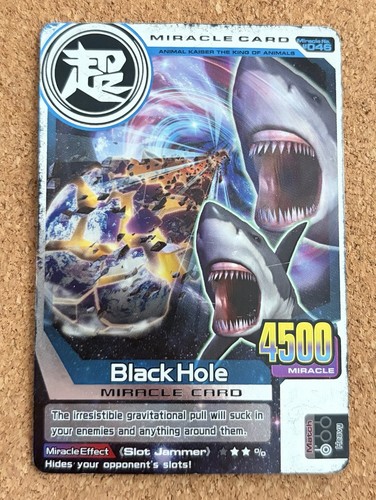 Black hole miracle - black,