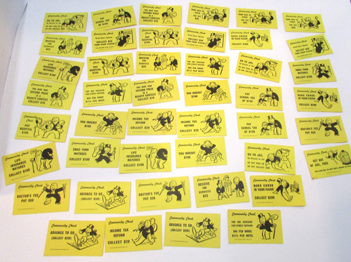 Lot old 1970s monopoly - 45,
