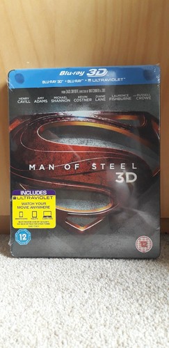 Man steel blu - 3d, blu-ray