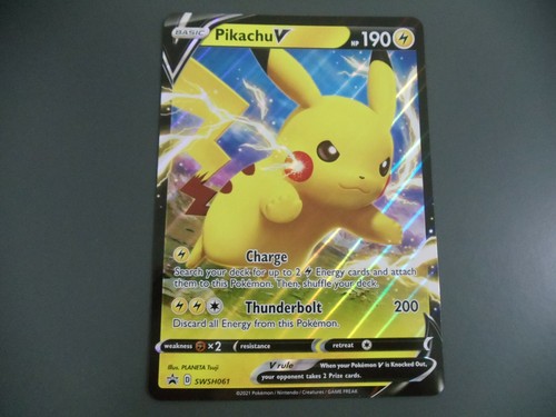 Pikachu jumbo card shining - card,