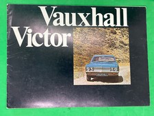 VAUXHALL VICTOR Car Sales Brochure For 1971 #V1929/12/70 SUPER Estate 2000 SL
