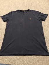 Mens Jack & Jones Large Blue T Shirt with 20 Inch Pit To Pit