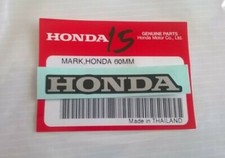 HONDA MARK 60mm SILVER / BLACK
