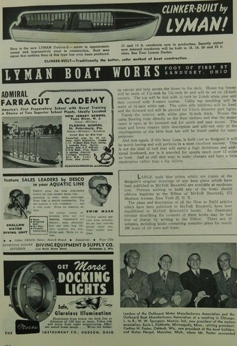 Clinker built lyman morse - clinker,