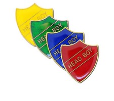 Head Boy Shield School Enamel