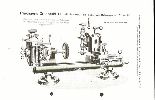 Lorch lathe catalogue - lathe,