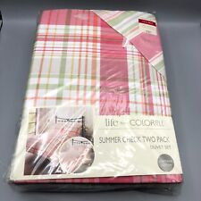 Life From Coloroll Two Pack Double Duvet Set approx 200x200cm with 2 pillowcase