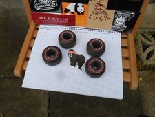 VINTAGE SECTOR 9 SKATEBOARD WHEELS 60mm & bearings see my 400 skateboard deals