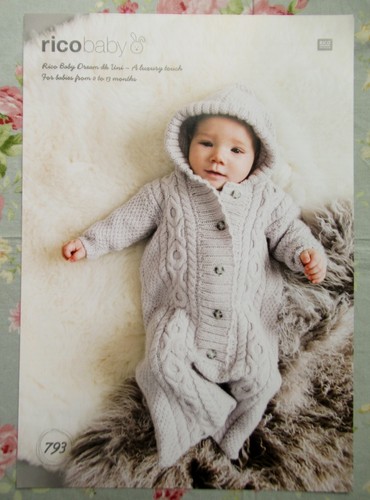 Rico baby knitting pattern 793 - rico,
