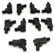 Lego 10 New Black Minifigure