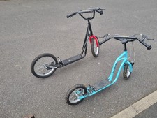 2 x Big Wheel Scooters