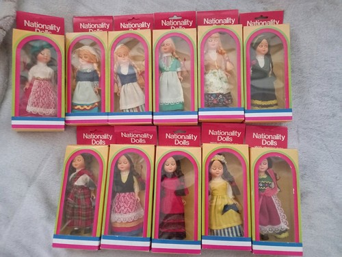 National costume dolls - national,