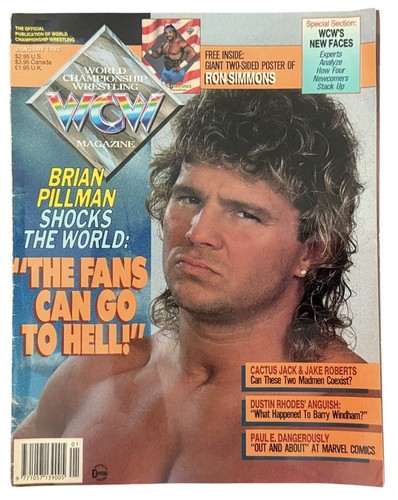 Wcw magazine jan 1993 - wcw,
