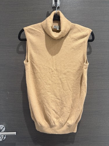 Peal cashmere sleeveless - cashmere,