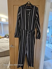 Next Stripe Women's Jumpsuit Size 10. Brand new. 