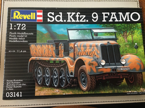 Revell kfz 9 famo - 9,