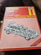 Rover 3500 v8 1976-1987 owners manual
