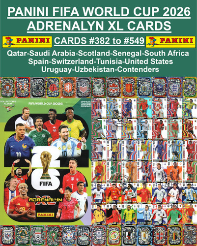 Panini adrenalyn world cup - xl,