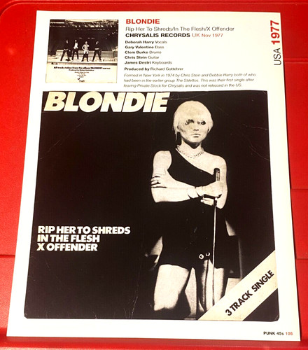 Blondie rip her shreds - rip,
