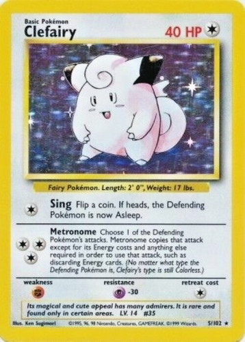 Pokémon tcg clefairy - tcg,