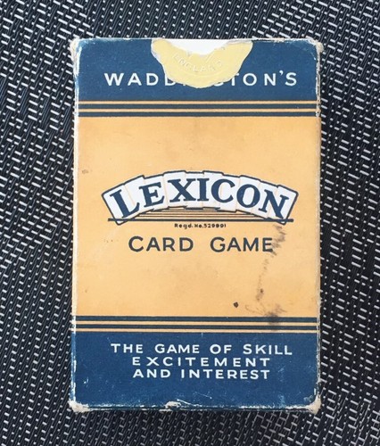 Vintage waddington lexicon - vintage,, waddington,