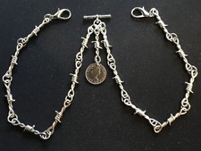 Double albert watch - watch, chain