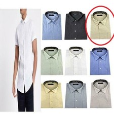 Mens short sleeve shirt office