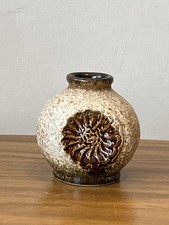 Mid Century Modern West German Dumler And Breiden Small Relief Vase , 187/8 ,VGC