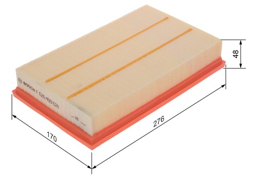 Bosch air filter - vw, skoda