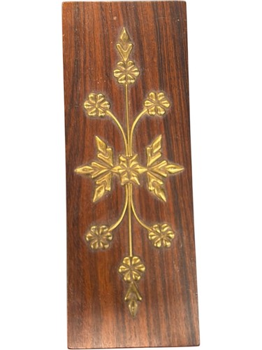 Antique rosewood trinket box - rosewood,
