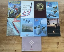 Red Arrows year books magazines aviation memorabilia RAF flight program brochure