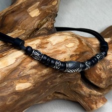 Surfer necklace leather - surfer,