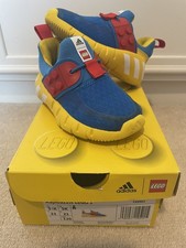 Adidas RapidaZEN Lego Trainers With Genuine Box, FX9563 : Size UK 5K / Toddler