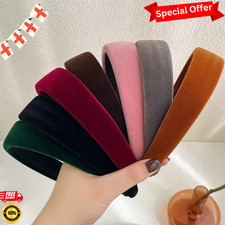 Velvet aliceband hair band - velvet,
