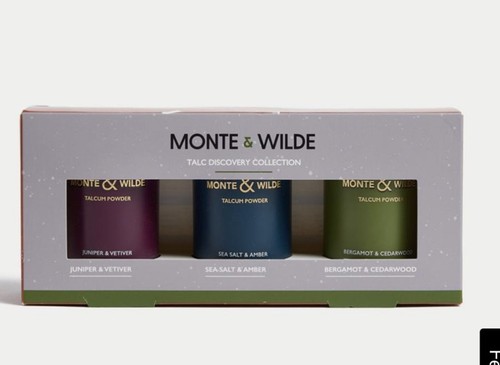 Monte wilde talc gift - gift, 3x