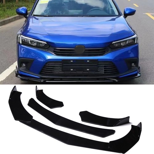 Front bumper lip spoiler - front,