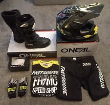 Motorbike Clothing Set, Superb Condition, Medium, Size 7 Boots 
