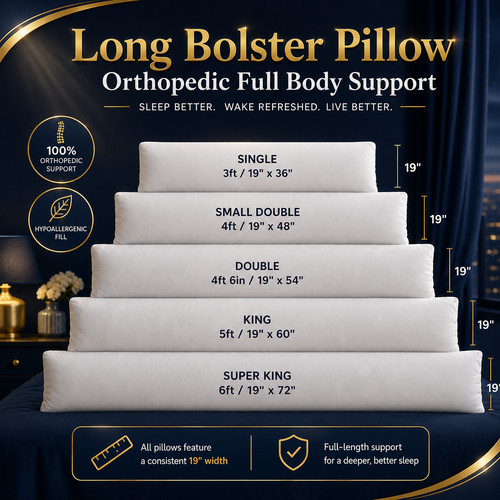 Bolster pillow orthopedic - pillow,