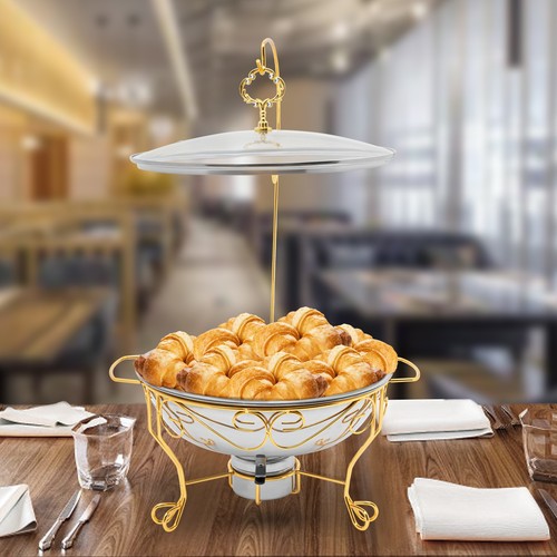 Round chafing dish stand - round,