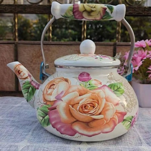 Gas water kettle floral - 2.5l,