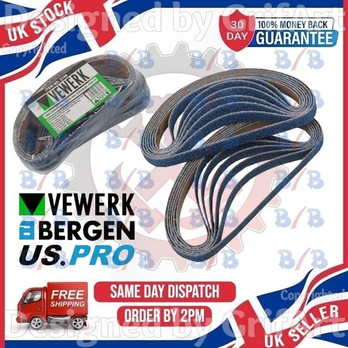 25pk sanding sander belts 10mm - 25pk,