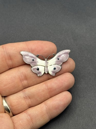 Vintage sterling silver enamel - sterling,